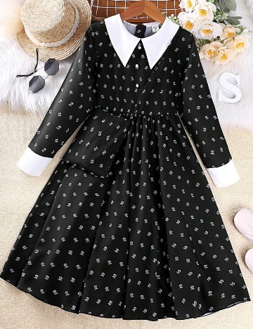 
						Rochie Shein Kids, negru