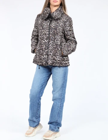 Geaca Piazza Italia, animal print Animal print