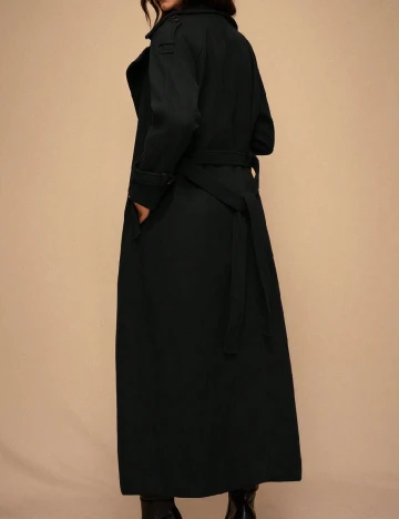 Palton SHEIN, negru Negru