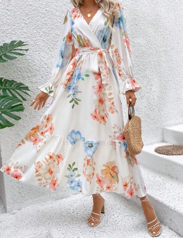 
						Rochie lunga SHEIN, floral