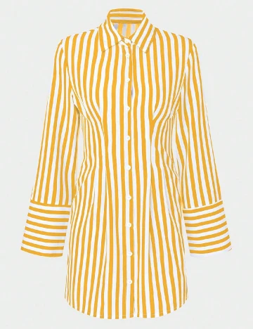 Rochie scurta SHEIN, galben