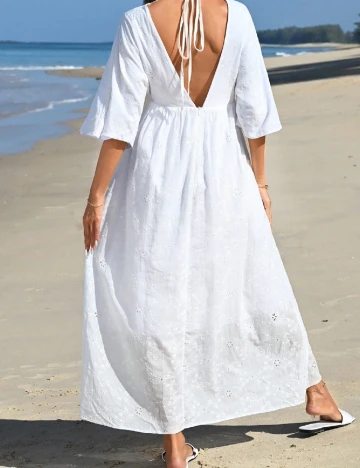 Rochie lunga SHEIN, alb