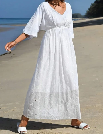 Rochie lunga SHEIN, alb