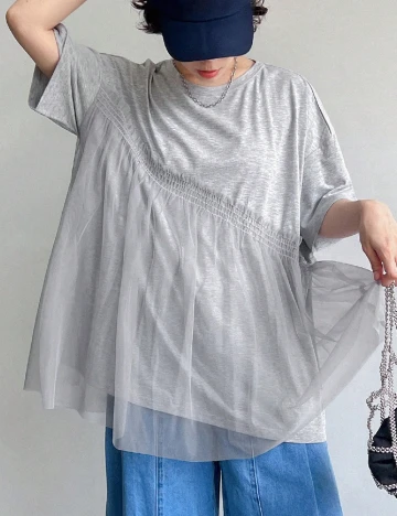 Tricou Friful, gri Gri