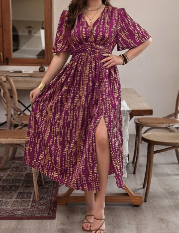 
						Rochie lunga SHEIN CURVE, mov