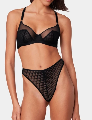 Sutien Triumph, negru Negru