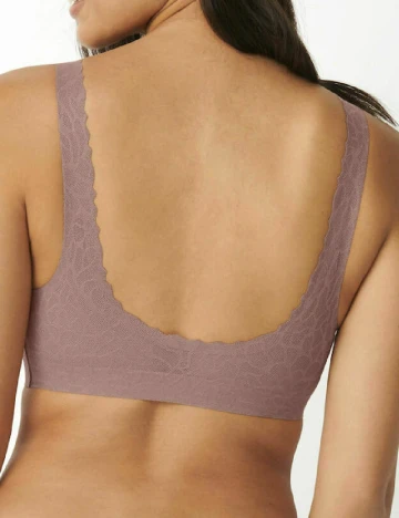 Bustiera Sloggi by Triumph, roz pudra inchis