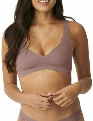 Bustiera Sloggi by Triumph, roz pudra inchis