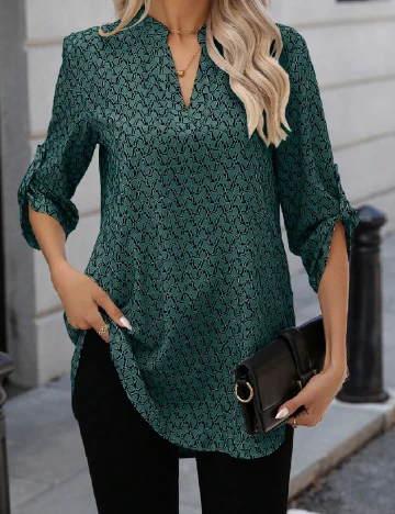 Bluza SHEIN, verde Verde