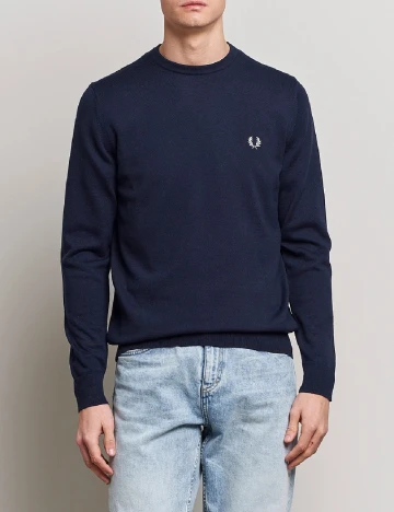 Bluza Fred Perry, bleumarin