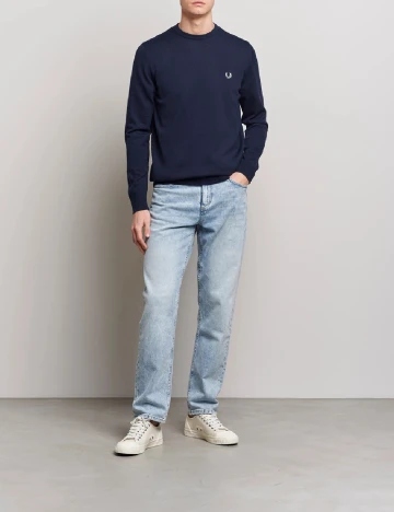 Bluza Fred Perry, bleumarin