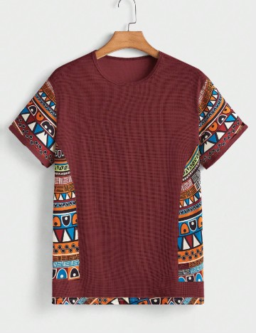 
						Tricou SHEIN, maro