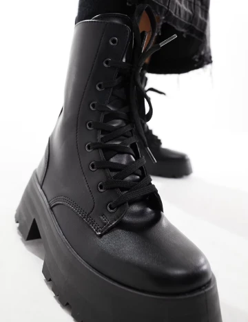Bocanci ASOS, negru Negru