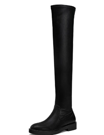 Cizme Stradivarius, negru