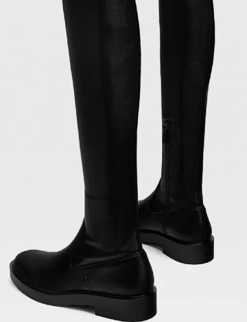 Cizme Stradivarius, negru