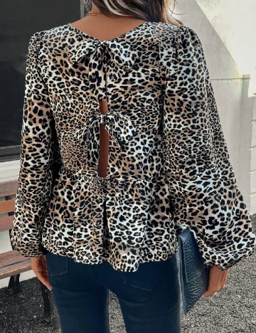 Bluza SHEIN, animal print Animal print