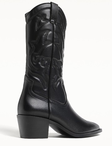 Cizme Stradivarius, negru