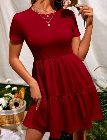 
						Rochie scurta SHEIN, rosu