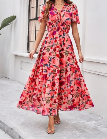 Rochie lunga SHEIN, mix culori