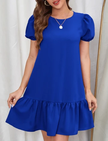 Rochie scurta SHEIN, albastru