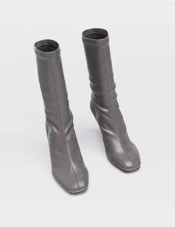 Botine Stradivarius, gri