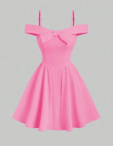 Rochie scurta SHEIN, roz