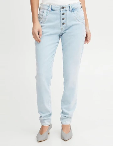 Blugi Pulz, bleu Albastru