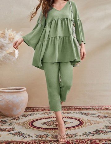 
						Compleu SHEIN, verde