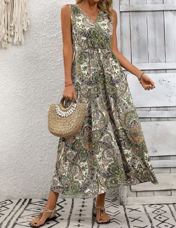 
						Rochie lunga SHEIN, mix culori