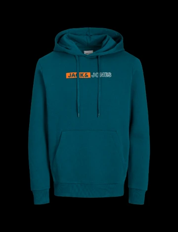 Hanorac Jack&Jones Plus Size Men, turcoaz Verde