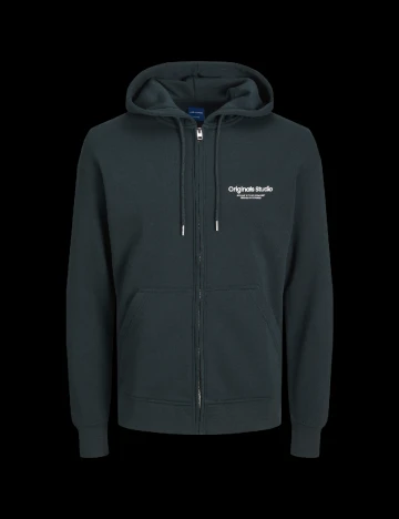 Hanorac Jack&Jones Plus Size Men, verde inchis Verde