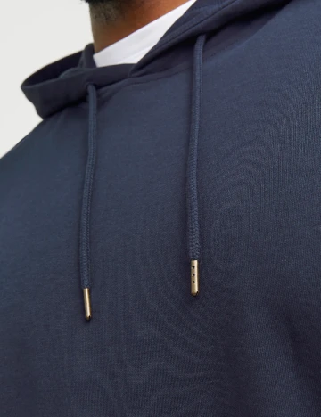 Hanorac Jack&Jones Plus Size Men, bleumarin inchis Albastru
