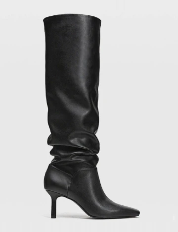 Cizme Stradivarius, negru Negru