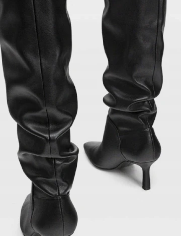 Cizme Stradivarius, negru Negru