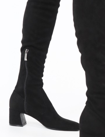 Cizme Stradivarius, negru