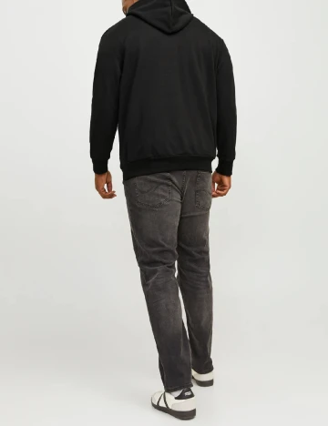 Hanorac Jack&Jones Plus Size Men, negru Negru