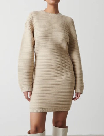 
						Rochie scurta Pretty Lavish, bej