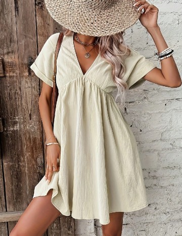 
						Rochie scurta SHEIN, ecru