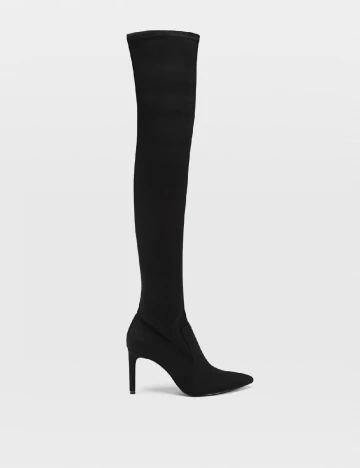 Cizme Stradivarius, negru Negru