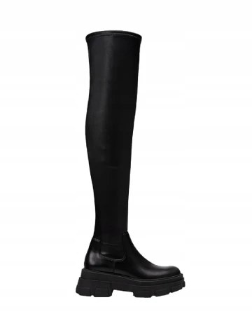Cizme Stradivarius, negru