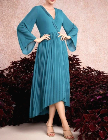 Rochie medie SHEIN, verde Verde