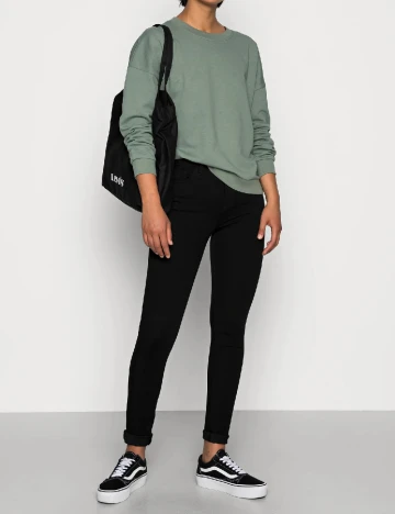 Blugi Y.A.S, negru Negru
