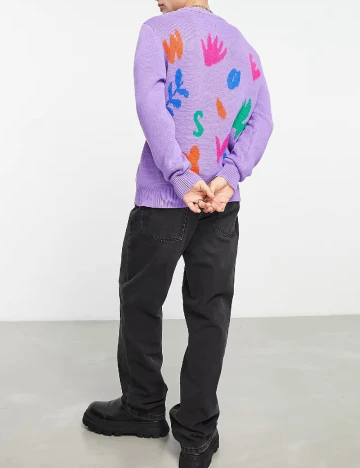 Pulover WESC, mov Mov