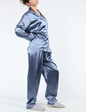 Pijama SHEIN, albastru