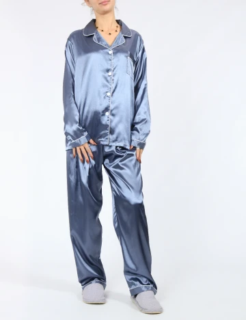 Pijama SHEIN, albastru