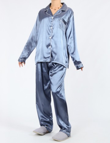 Pijama SHEIN, albastru