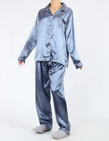 Pijama SHEIN, albastru