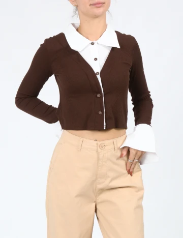 Bluza Dazy, maro