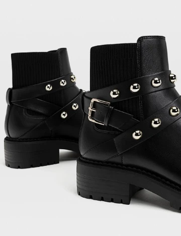 Ghete Stradivarius, negru Negru