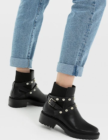 Ghete Stradivarius, negru Negru